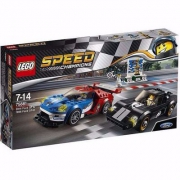 LEGO 乐高 超级赛车系列 2016福特GT与1966福特GT40 75881 Prime会员免费直邮含税