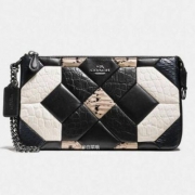 COACH Canyon Quilt 蔻驰 女士稀有压花皮革绗缝单肩腕包 $94.99