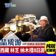 拉萨出发： 西藏8日跟团游