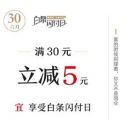 京东白条闪付 满30减5