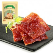 良品铺子 风味猪肉脯自然片100g*12 *12件