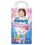 moony 尤妮佳 女婴用拉拉裤 L44片 *6件