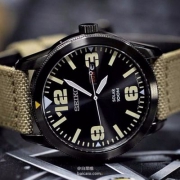 Seiko 精工 SNE331 男士太阳能腕表 金盒特价$73.99