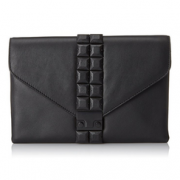 LOEFFLER RANDALL 洛菲勒·兰德尔 女士Lock Clutch真皮手拿斜跨包