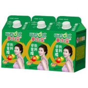 华生堂苹果醋浓缩果汁饮料500ml*3盒组合装