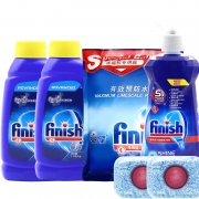 亮碟  洗碗机专用洗涤组 洗碗粉*2+漂洗剂+软化盐 赠多效合一洗涤块两块