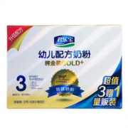 JUNLEBAO 君乐宝 纯金装 GOLD+ 3段配方奶粉 400g*4包