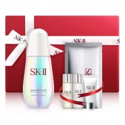 SK-II 小灯泡 奢宠礼盒（肌因光蕴钻白精华露50+神仙水30+洁面20+清莹露30+唯白面膜1片)