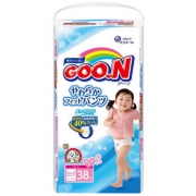 大王（GOO.N） 女宝宝拉拉裤 XL38片 干爽维E