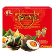 限地区：神丹 小三宝蛋棕礼盒 咸鸭蛋6枚 皮蛋6枚 三全粽子6只 1.2kg