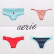 亲肤指数5颗星！AE旗下Aerie有精选舒适小内内促销