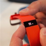 Fitbit Charge HR无线心率+睡眠腕带/智能手环 橙色