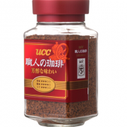 日本进口 悠诗诗UCC 职人大师咖啡红标 瓶装 90g