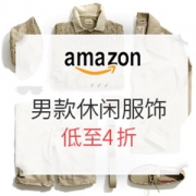 美国亚马逊 精选男款休闲服饰 限时促销（含TUMI、Levis、DOCKERS、FOSSIL等）