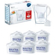 补货！Brita 碧然德 Marella 滤水壶 2.4L 一壶6芯
