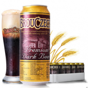 捷克 Brouczech布鲁杰克黑啤酒500ml*24听
