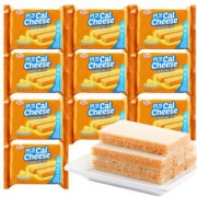 【京东超市】钙芝（Calcheese） 奶酪味高钙威化饼干 58.5克*10/袋 印尼进口