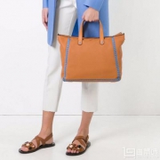 Tory Burch 托里·伯奇SALE区额外7折，WHIPSTITCH 女士真皮中号单肩包 2色 3.5折 $209.3