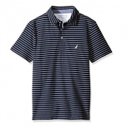 NAUTICA 诺帝卡 Slim Fit Striped男士条纹POLO