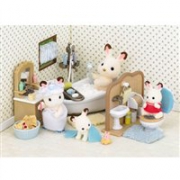 EPOCH森林家族玩具sylvanian families 浴室组合