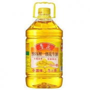 鲁花 5S 压榨一级 花生油 5L