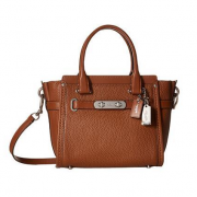 蔻驰（COACH）  Pebbled Leather Coach Swagger 21 女士斜挎包