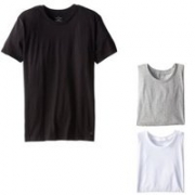Calvin Klein男士经典圆领T恤三件装  混合色
