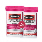 呵护健康# Swisse 蔓越莓胶囊 30粒*2瓶装
