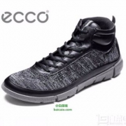 ECCO 爱步 Intrinsic 盈速 男士真皮高帮休闲鞋 4.1折$72.99