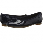 其乐（Clarks）   Couture Bloom女士真皮芭蕾平底鞋