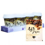 韩国进口 禧滋拿铁风味咖啡 25g*4杯  折6元（12元，第二件0元）