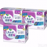 乐而雅 F系列 日用护翼卫生巾25cm*17片*3包 Prime会员凑单免费直邮