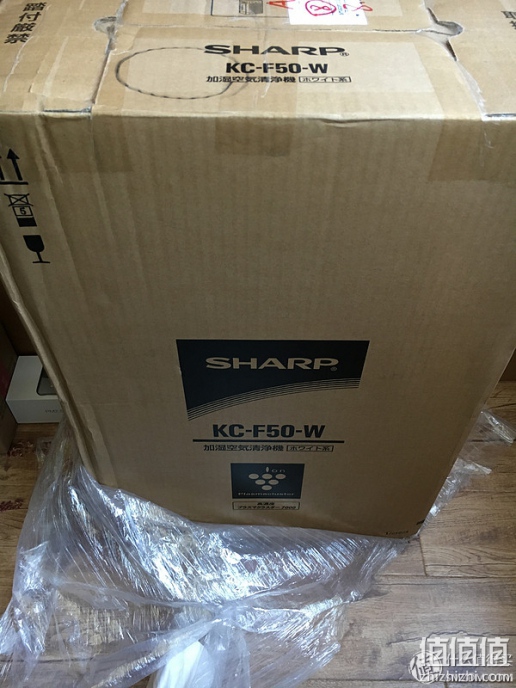 Sharp 夏普KC-F50 空气净化器开箱记- 夏普空气净化器怎么样- 网购值值值