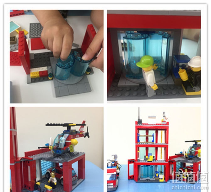 lego乐高城市消防局系列积木玩具开箱及拼装