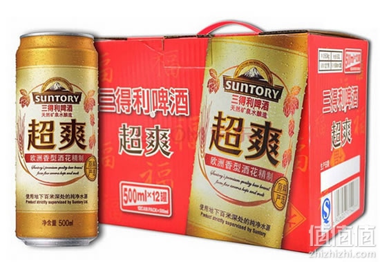 三得利超爽啤酒