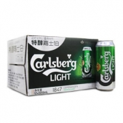 嘉士伯（Carlsberg）特醇啤酒 500ml*12听*2箱