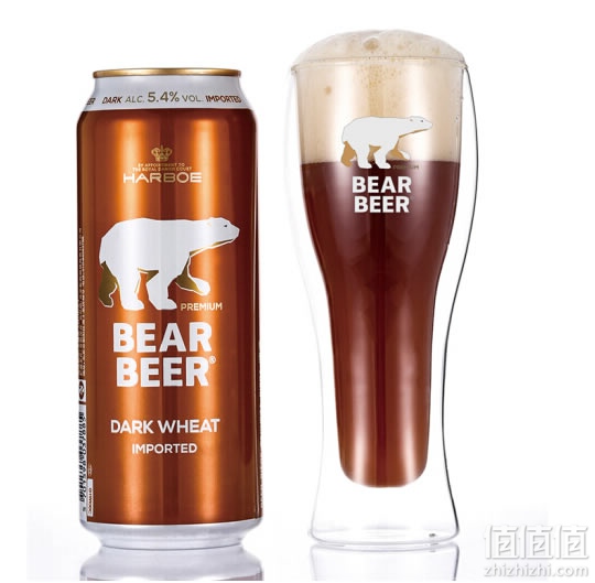 哈尔博（Harboe）熊牌小麦黑啤酒