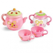 Summer Infant粉色茶具套装洗澡玩具
