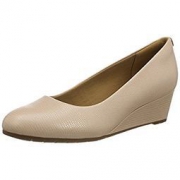 中亚Prime会员：Clarks 其乐 Vendra Bloom女士真皮坡跟舒适单鞋