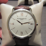 名仕（Baume & Mercier） MOA10144  男士石英手表 经典表型 沉稳耐看