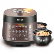苏泊尔（SUPOR） CYSB50FCW20QJ-100 5L双胆 电压力锅 聚能球釜内胆 立体精控火候系统