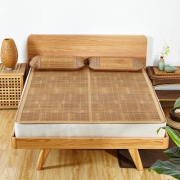 当当优品    天然竹席 150*195cm 可折叠碳化镜面夏凉席