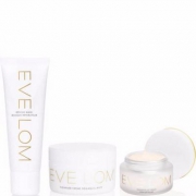 价值£135，EVE LOM BEST SELLERS 3件套装（卸妆膏100ml+亮采紧致乳霜50ml+修复面膜15ml）新低£61.6（£88 额外7折）