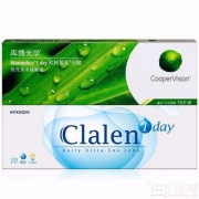 库博 欧柯莱视防紫外日抛隐形眼镜10片装+Clalen 1day日抛隐形眼镜5片装