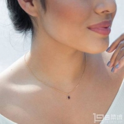 七夕礼物，Dogeared 朵吉兒 女士纯银镀金色紫晶项链 Prime会员凑单免费直邮含税