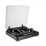 铁三角（Audio-technica） AT-LP60BK 无线蓝牙唱机 黑胶复古style
