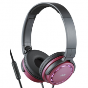 杰伟世（JVC）  HA-SR525-R 线控通话版 折叠头戴耳机 红色
