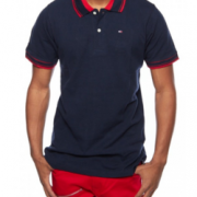凑单！ TOMMY HILFIGER 汤米·希尔费格 Custom Fit 男士POLO衫