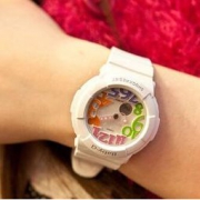CASIO 卡西欧 Baby-G 霓虹系列 BGA-131-7B3JF 女款时尚腕表