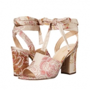 玖熙（Nine West）  Blesington 女士坡跟凉鞋